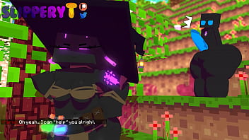 Preview 4 of Xxx In Movie - (SlipperyT) Art trade with HB (short animation) [Minecraft]