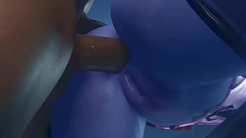 Preview 3 of Www Xxx Gom - [Bewyx] Widowmaker takes BBC on a rooftop (Overwatch)