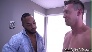 Preview 2 of Grale School Xxxx Sil Pak - Black hunk bareback drilled by his mesmerized sucked BF