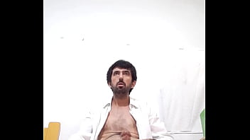 Preview 3 of Bollywood Actress Fuk - Esporrando 1 litro de Porra Pau Grande de 25 cm Empinado jorrando leite gostoso do Pau enorme na cueca branca transparente sexy e camisa social aberta Tesudo do Pau gigante