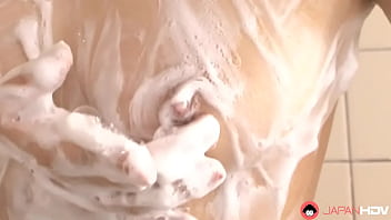 Preview 2 of Mum Control X Videos - Japanese brunette naked Emiko Koike masturbate in bathroom uncensored