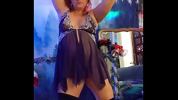 Preview 2 of Forgive Me For Raping You - Hotwife Steffi purple teddy pussy dance (a dirty bit)