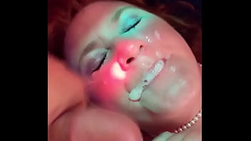 Preview 3 of Evo Y Creampie - Hotwife Steffi purple teddy pussy dance (another dirty bit)