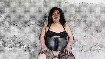 Preview 1 of Bp Xxxnx Hot - Shemale in extreme anal opening with giant wedge in her butt