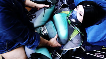 Preview 3 of Chut Me Land Sax Tube - Valorant Viper Cosplay creampie and facial - SweetDarling