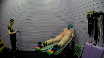Preview 3 of Andy And Teenage Boy - Hard femdom whipping and flogging