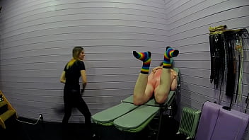 Preview 4 of Andy And Teenage Boy - Hard femdom whipping and flogging
