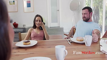 Preview 1 of Kannda Sx - Latina Stepmom Fucks Stepdad &amp_ Caught Him Going For Seconds With Stepdaughter | FamStrikes