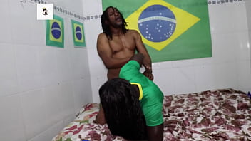 Preview 3 of Skinny Bog - POV Cabare do Mundo Pounding Fit Negra Fernanda Chocolatte in a Whorehouse Brazil