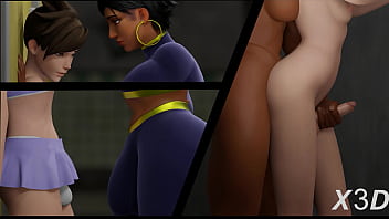 Preview 4 of 2018 Sex Vduo - Overwatch Futa Phara x Tracer