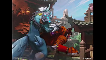 Preview 2 of His Neck - Tiberius x Werewolf Viktor