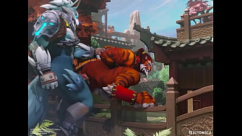 Preview 1 of His Neck - Tiberius x Werewolf Viktor