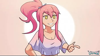 Preview 1 of Xxx Banlaghes - pink haired girl sunny sucks and fucks (made by derpixon)