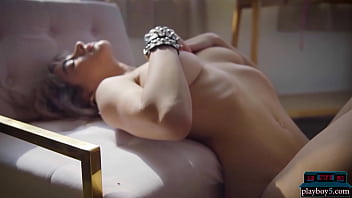 Preview 4 of Moms Reach Sey - Latina teen Mia Valentine with big natural tits solo striptease for Playboy