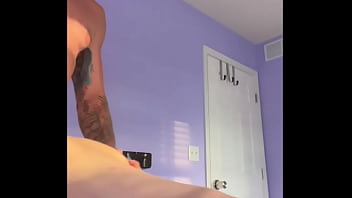 Preview 3 of Tide And Machines - Strong guy CUM INSIDE petite girl