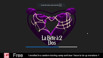 Preview 1 of Vidiobokeb Mama - I enrolled in a random training camp and now I have to tie up monsters -!