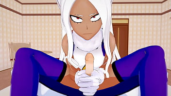 Preview 1 of Kimmy Marsha - Mirko Trains Izuku in Her Own Way - Extended Version