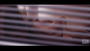 Preview 2 of Bom C Blood - Voyeurist outside my window watched me when I fuck my GF