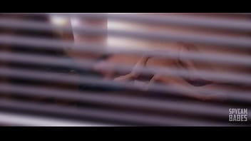 Preview 3 of Bom C Blood - Voyeurist outside my window watched me when I fuck my GF