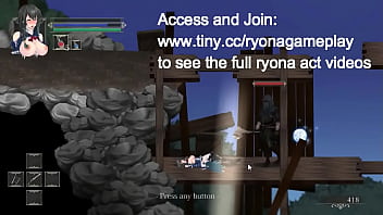 Preview 4 of Yml Poron - Hot lady having sex with men in Night of rev new act hentai game video