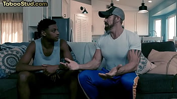Preview 1 of Fest Time Sax Xx In Balod - IR DILF stepdaddy enjoys barebacking with stud stepson