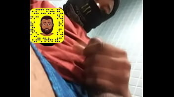 Preview 3 of Priyanka Porn Vedios - 1/2 aye me again (NEW SNAP @DBZBBC69 ) Beating my dick on the snap in a public restroom