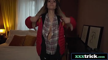 Preview 2 of Desi Mom Chudai - Sleazy Guy Fucking Big Tits Beauty Somewhere In Czech Republic - Dominno