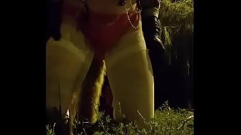 Preview 3 of Xnxx New 2020 - pissing solo taking of slave outdoor anal plug