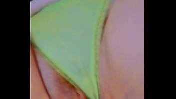 Preview 2 of Mmm Sss Xxx - Resaboo in cucumber colored thongs full nelson  fat pussy fucked right up her WAP