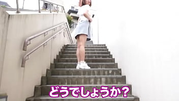 Preview 2 of Oral Bokep - [No mosaic] How many stairs can you see panchira?