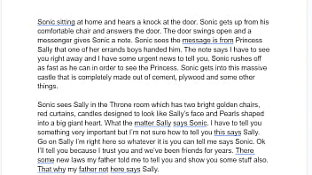 Preview 1 of Boo Job - Fanfic Reading: Sonic in Search for Love: Chapter 1