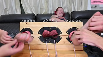 Preview 3 of Balatkar And Rape Xxx Vedio - TSM - Alice and Dylan tickle Rhea&#039_s feet