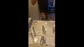 Preview 3 of Sis Bro Porn Bathroom Dick - Verification video