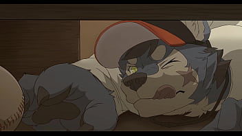 Preview 1 of Porn Pors Sex Video - Little soccer furry gets penetrated by three big males