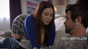 Preview 2 of Rab Of - Busty Stepmom Sends Me A Nude (Apparently By Mistake) | KinSinners