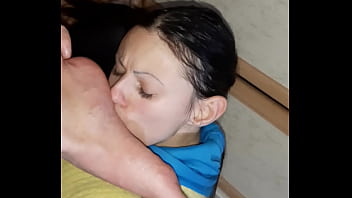 Preview 2 of Nose Lick Slave - I cum from foot fetish - Girls fly orgasm