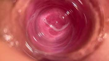 Preview 2 of Deshi Pon Sex - Camera deep inside Mia&#039_s vagina