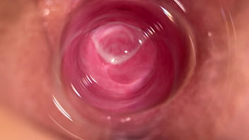 Preview 3 of Deshi Pon Sex - Camera deep inside Mia&#039_s vagina