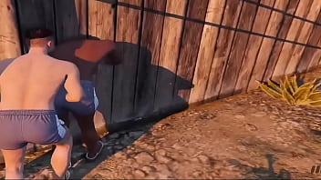 Preview 2 of Black Men Hard Fast Xxx - COMENDO NOVINHA NA MOITA