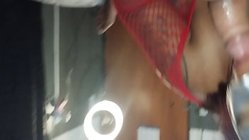 Preview 2 of Girs Vigin - Sucking a giant cock and getting fucked on all fours with her best friend&#039_s big,  thick cock