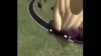 Preview 1 of Lady Le Bras - Tren al sur