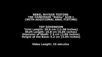 Preview 1 of Beg Beg Boks - Jolee Love &amp_ Rebel Rhyder Testing The Handmade Vulkano Size L (With Additional Anal Fisting) TWT281