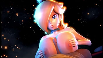 Preview 1 of Old Lady Atm - rosalina &amp_ peach titfuck