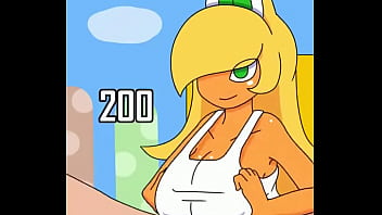 Preview 2 of Loca Rose - Koopa Gal Clothed Titfuck (No Sound)