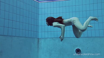 Preview 3 of Lucky College Bj - Skinny nudist enjoy nude swimming and being horny