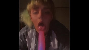 Preview 2 of Lick Beautiful Tits - Femboy/t girl practices sucking you cock