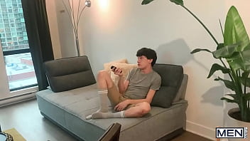 Preview 1 of Kink Bound Teen Forced Anal - FamChaser 5: Pranks And Wanks / MEN / Milo Madera,  Edward Terrant  / stream full at  www.sexmen.com/lying