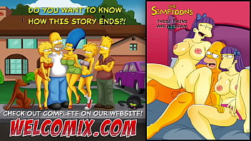 Preview 3 of India Bhabi Painful Xxx Hindi - Those twins are a Dream - The Simptoons Toons
