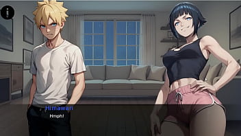 Preview 3 of Saxyxxx Part - Espio a HINATA y HIMAWARI,  beneficios de estar en familia