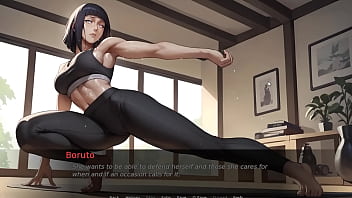 Preview 1 of Saxyxxx Part - Espio a HINATA y HIMAWARI,  beneficios de estar en familia